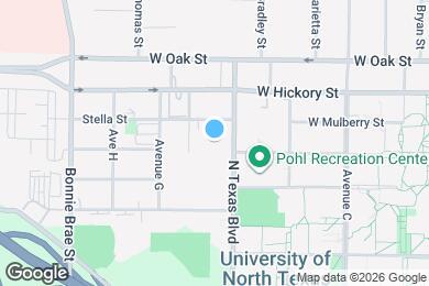 Map image of the property - 218 North Texas Blvd