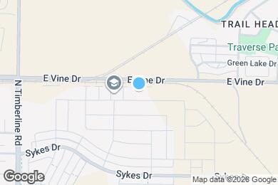 Map image of the property - 2944 Barnstormer St