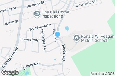 Map image of the property - 4556 Friars Ln