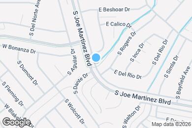 Map image of the property - 646 S Bond Dr E