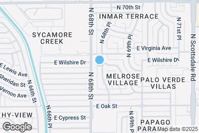 Map image of the property - 2530 N 68th Pl