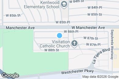 Map image of the property - 6632 W 87th St