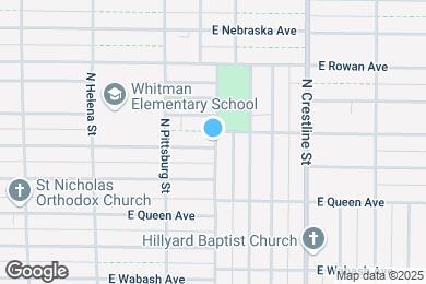 Map image of the property - 5305 N Magnolia St