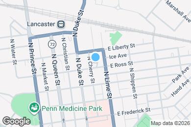 Map image of the property - 135 E Ross St
