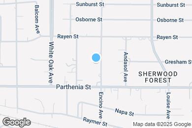 Map image of the property - 8757 Encino Ave