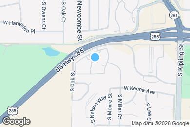 Map image of the property - 3505 S Nelson Cir