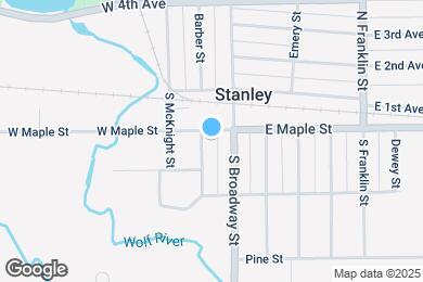 Map image of the property - 205 Helgerson St