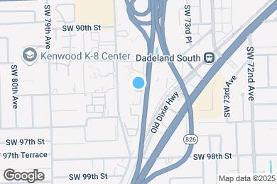 Map image of the property - 9375 SW 77th Ave