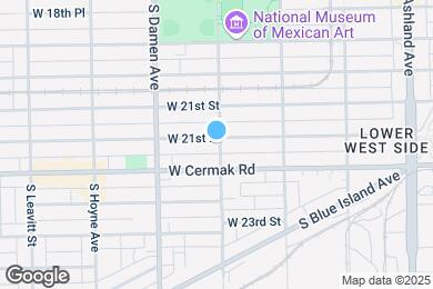 Map image of the property - 1901 W 21st Pl