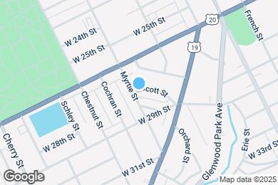 Map image of the property - 261 Scott St