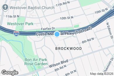 Map image of the property - 5621 9th Rd N