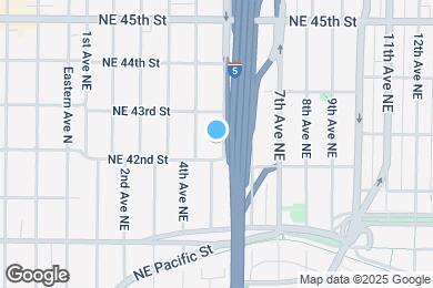 Map image of the property - 4213 5th Ave NE