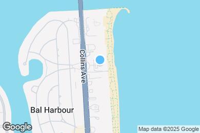 Map image of the property - 10201 Collins Ave