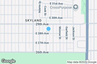 Map image of the property - 2800 Cook St