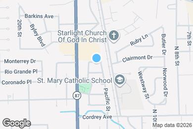 Map image of the property - 7 W Eads Ave