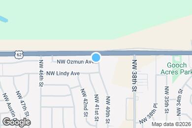 Map image of the property - 4002 NW Ozmun Ave