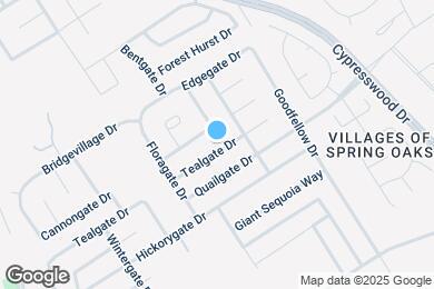 Map image of the property - 4915 Tealgate Dr