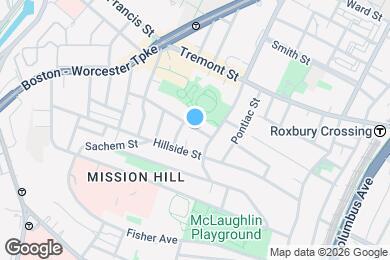 Map image of the property - Room in Shared 4 bed/1 bath home in Mission Hill