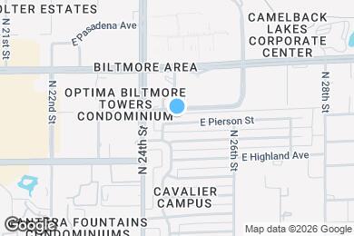 Map image of the property - 2436 E Pierson St