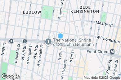 Map image of the property - 1239 N Leithgow St