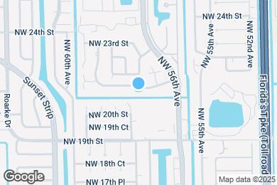 Map image of the property - 5814 NW 21st St
