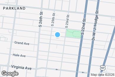 Map image of the property - 2318 Greenwood Ave