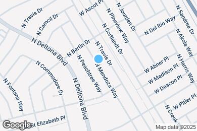 Map image of the property - 9223 N Mendoza Way