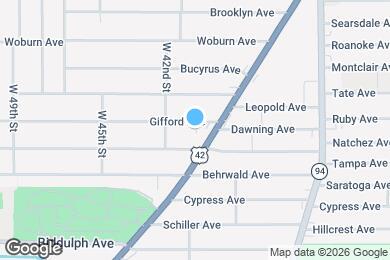 Map image of the property - 4021 Gifford Ave