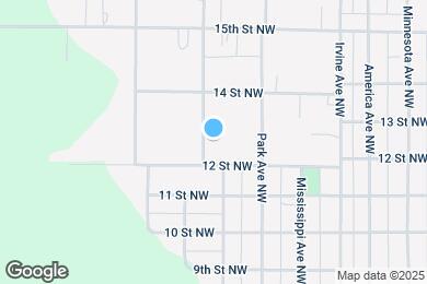 Map image of the property - 1210 Delton Ave NW