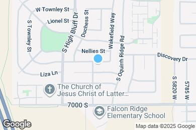 Map image of the property - 6093 W Graceland Way