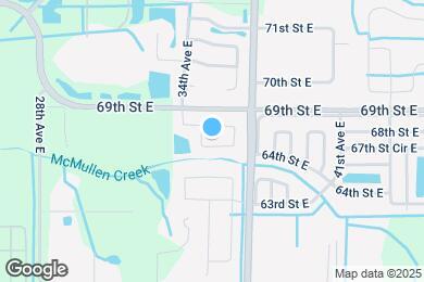 Map image of the property - 3424 68th St Cir E