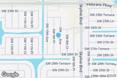 Map image of the property - 2624 SW 9th Ave