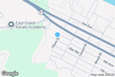 Map image of the property - 427 Mount Vernon Ave
