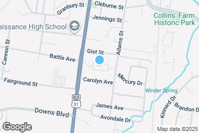 Map image of the property - 101 Generals Retreat Pl