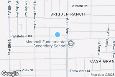 Map image of the property - 1740 Whitefield Rd