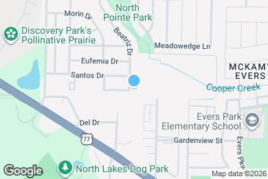 Map image of the property - 3400 Beatriz Dr