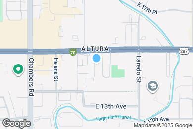 Map image of the property - 15770 E Colfax Ave