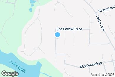 Map image of the property - 250 Doe Hollow Trace