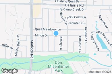 Map image of the property - 7601 Southbridge Ln