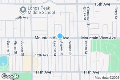 Map image of the property - 1251 Aspen St