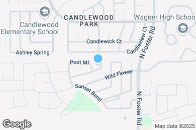 Map image of the property - 2711 Candleridge Drive