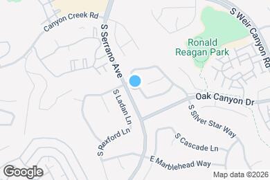 Map image of the property - 933 S Lone Pine Ln