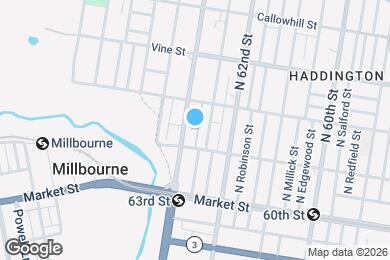 Map image of the property - 115 N 63rd St