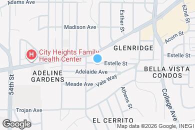 Map image of the property - 5833 Estelle St