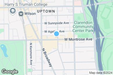 Map image of the property - 900 W Montrose Ave