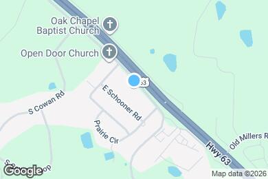 Map image of the property - 5339 Ponderosa St.