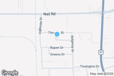 Map image of the property - 1886 Towson Ln