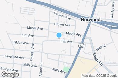 Map image of the property - 2032 Elm Ave