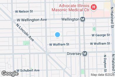 Map image of the property - 1119 W George St