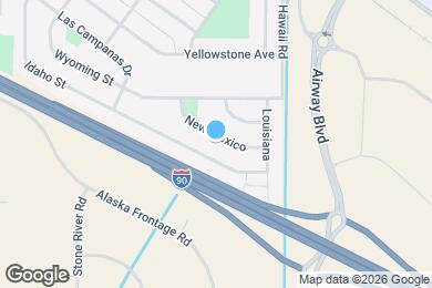 Map image of the property - 918 New Mexico